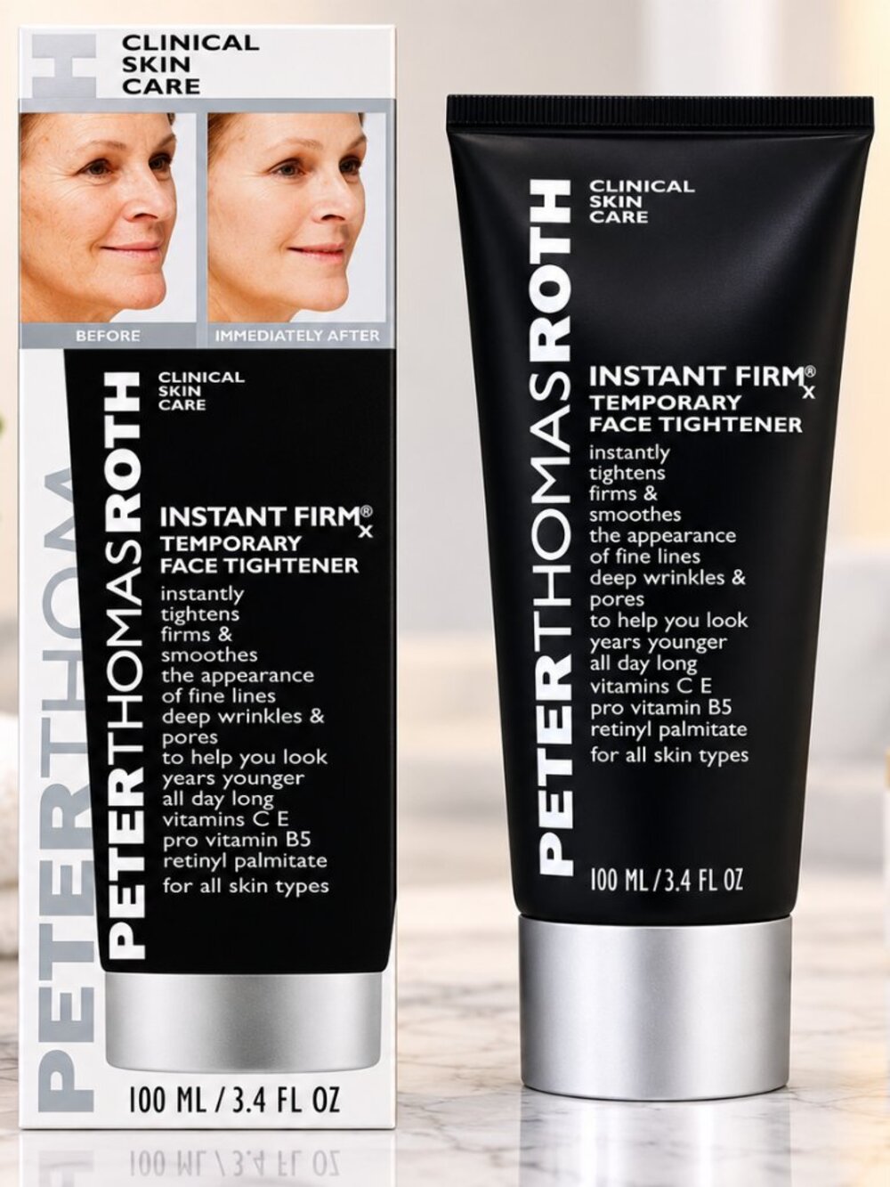 Peter Thomas Roth Instant FirmX Temporary Face Tightener 100ml New Sealed